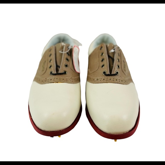 FOOTJOY DRYJOYS 53627 Leather SympaTex Women’s Golf Shoes Size 7.5 - Picture 2 of 7